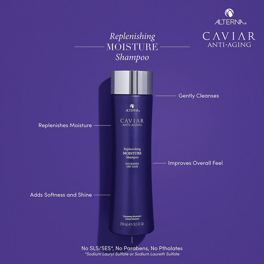 Alterna CAVIAR Anti-Aging Replenishing Moisture Shampoo 8.5oz