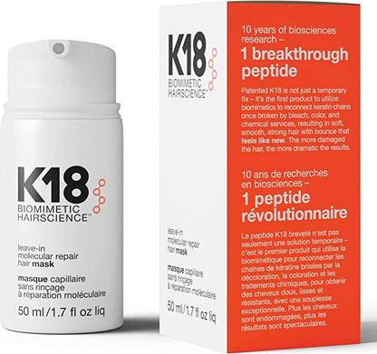 K18 Leave - In Molecular Repair Hair Mask - HairCareKey