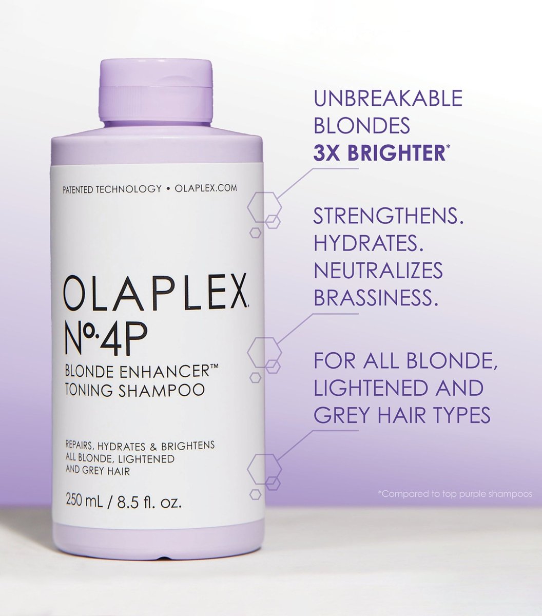 Olaplex No.4P Blonde Enhancing Toning Shampoo - HairCareKey