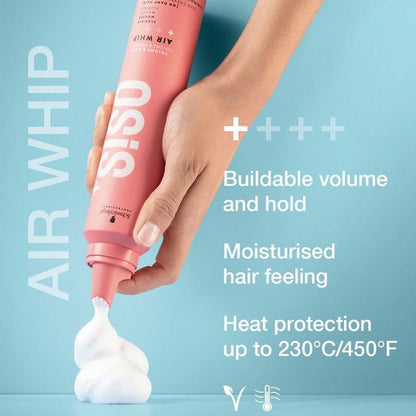 OSiS+ Air Whip Light hold & volumising care - HairCareKey