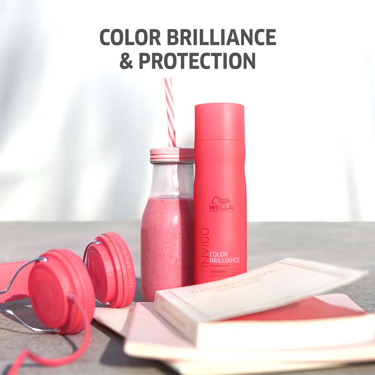 Wella Professionals Invigo Color Brilliance Color Protection Fine Shampoo - HairCareKey